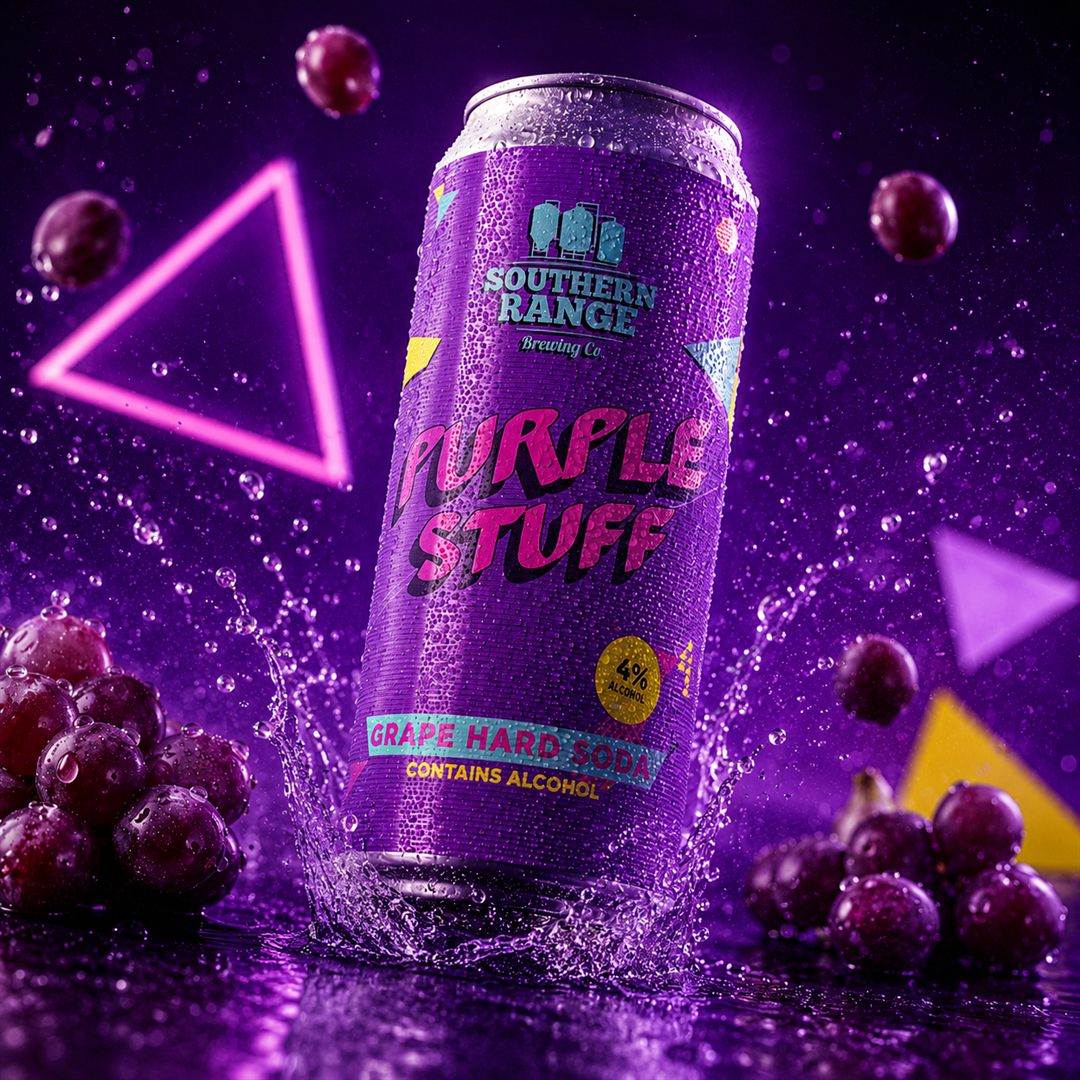 Purple Stuff- 4-Pack – Southern Range Brewing
