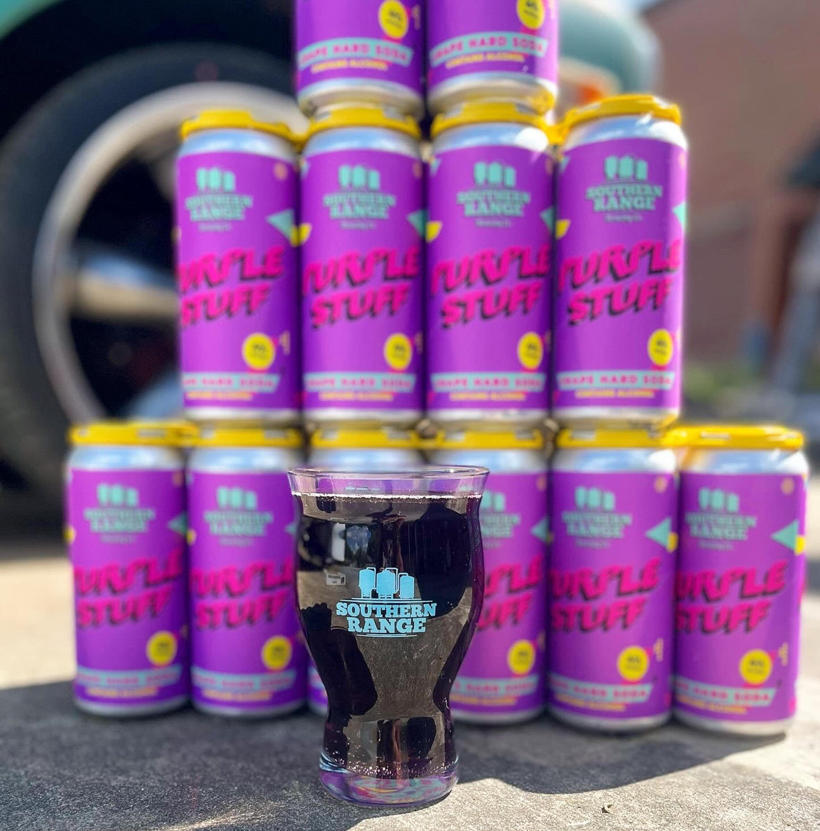 Purple Stuff- 4-Pack – Southern Range Brewing
